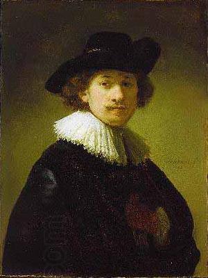 Rembrandt Peale Self portrait with hat China oil painting art